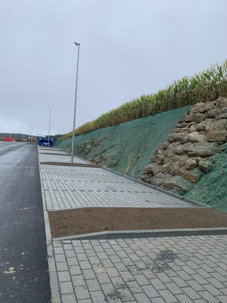 Erosionsschutz Böschung