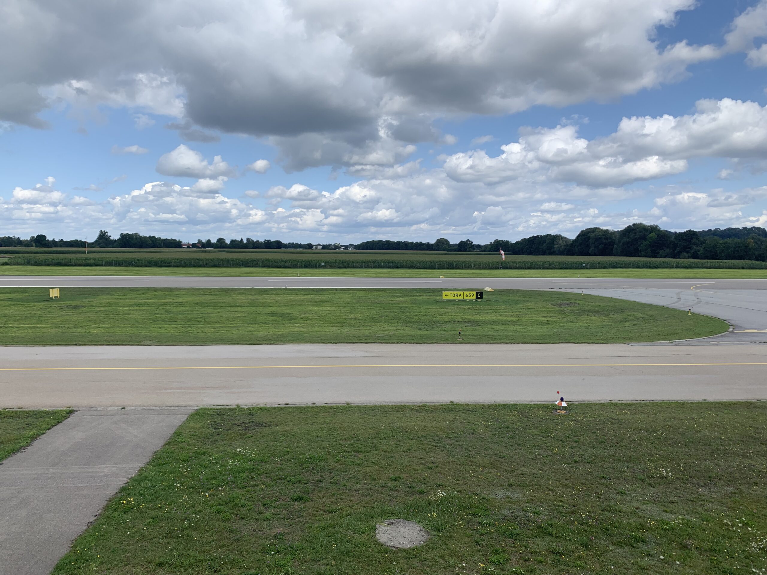 Landscaping of airport areas