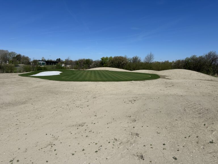 Hydrosaat für<br>Golfanlagen